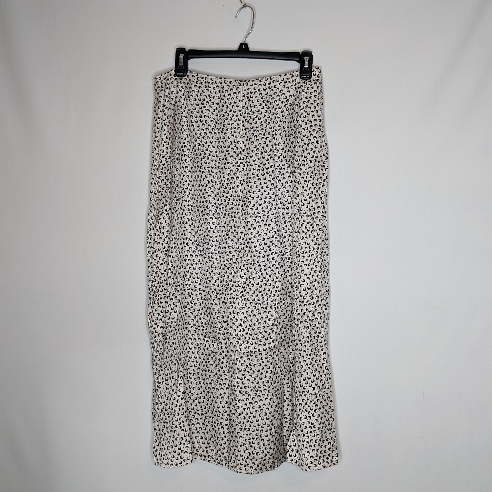 VINCE. Black and White Wrap Skirt - Picture 12 of 15